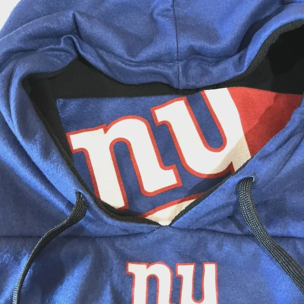 FOCO New York Giants Drawstring Hooded Blue Gaite/Balaclava - Unisex